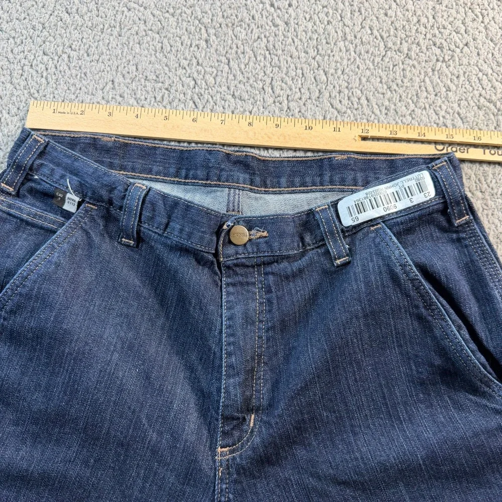 Carhartt FR Flame Resistant Work Jeans Dark Wash Carpenter Pants 30x26 290-83